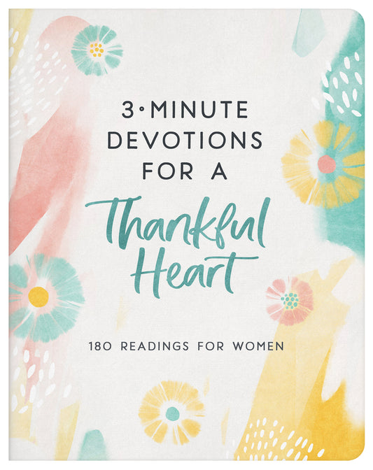 3-Minute Devotions for a Thankful Heart - The Christian Gift Company