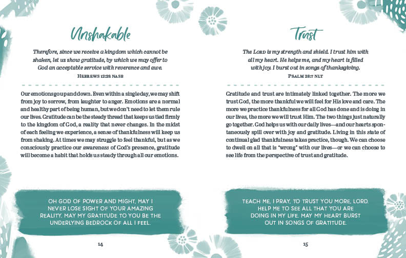 3-Minute Devotions for a Thankful Heart - The Christian Gift Company