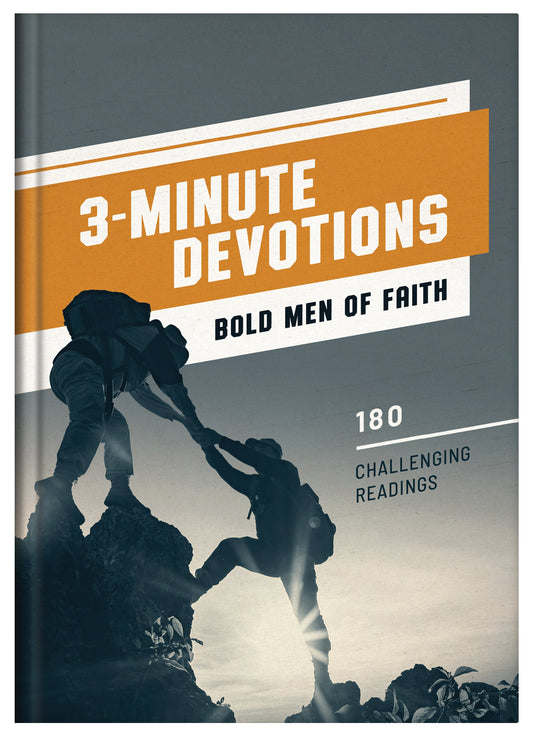 3-Minute Devotions: Bold Men of Faith - The Christian Gift Company