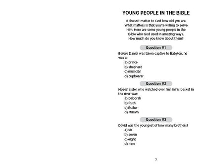 Bible Trivia Quiz - The Christian Gift Company