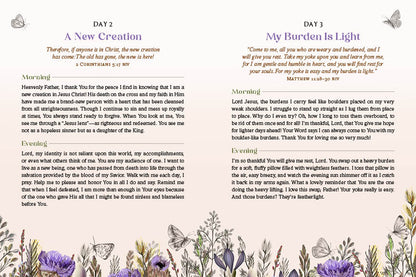 Peace, Be Still: Daily Prayers for Morning and Evening - The Christian Gift Company