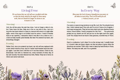 Peace, Be Still: Daily Prayers for Morning and Evening - The Christian Gift Company