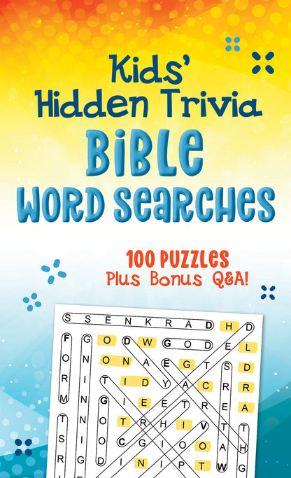 Kids' Hidden Trivia Bible Word Searches - The Christian Gift Company