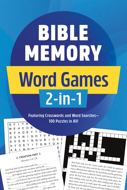 Bible Memory Word Games 2-in-1 - The Christian Gift Company