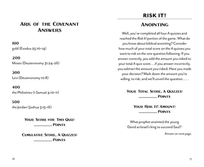 Bible Trivia Test - The Christian Gift Company