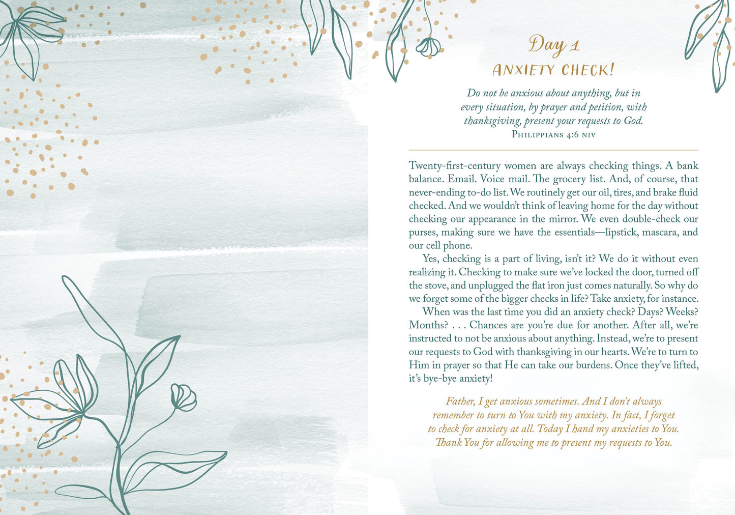 Daily Devotions to Conquer Anxiety and Depression - The Christian Gift Company