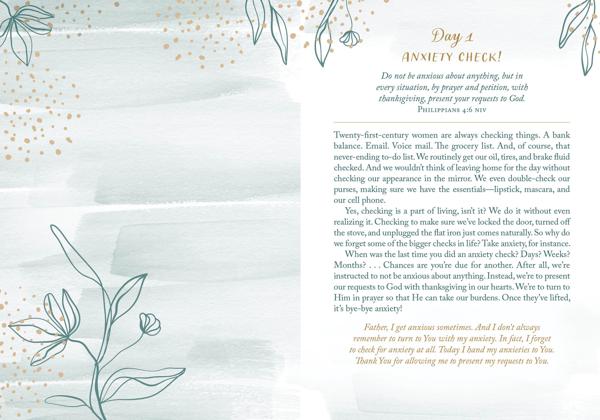 Daily Devotions to Conquer Anxiety and Depression - The Christian Gift Company