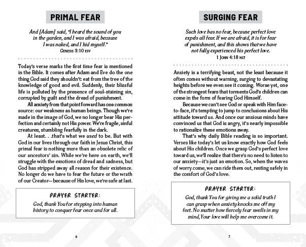 Devotions and Prayers for Managing Anxiety and Depression (teen boy) - The Christian Gift Company