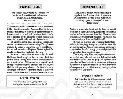 Devotions and Prayers for Managing Anxiety and Depression (teen boy) - The Christian Gift Company