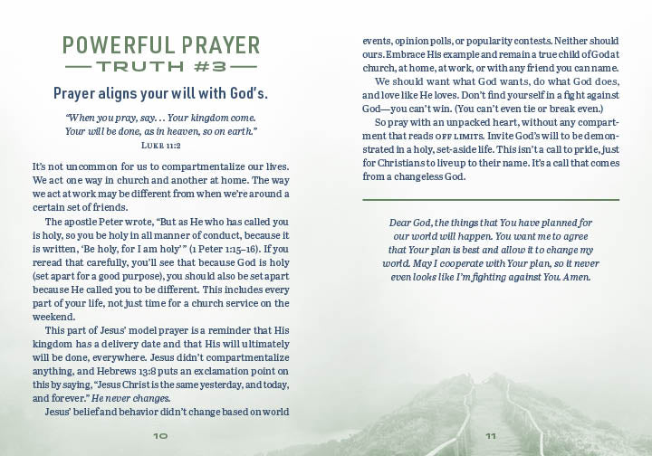 101 Devotions on Powerful Prayer for Men - The Christian Gift Company