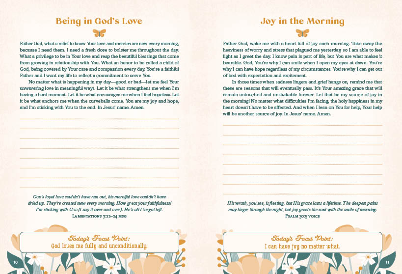 Good Morning, God! An Encouraging Prayer Journal for Women