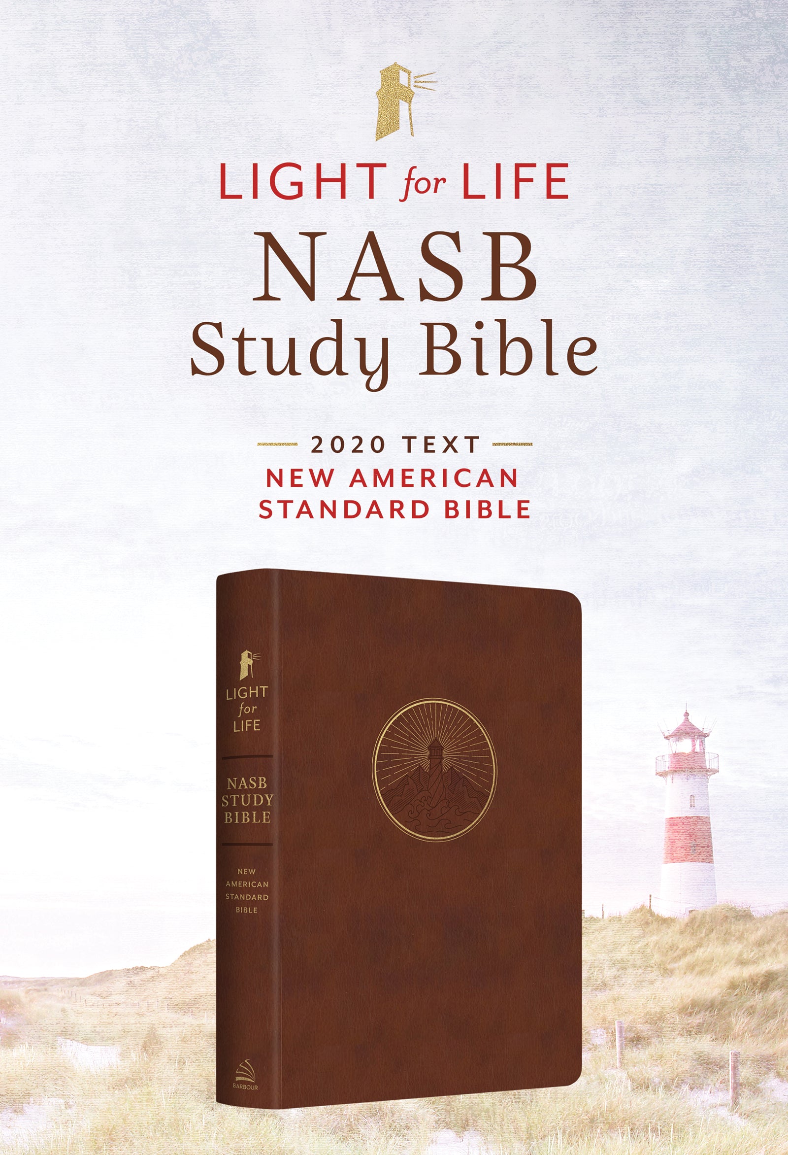 Light for Life NASB Study Bible (Mahogany Lighthouse) - The Christian Gift Company