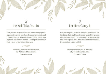 200 Prayers to Quiet an Anxious Heart - The Christian Gift Company