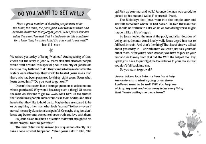 Devotions and Prayers for a "No Regrets" Life (teen girls) - The Christian Gift Company