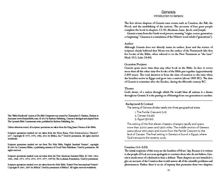 The Bible Companion - The Christian Gift Company