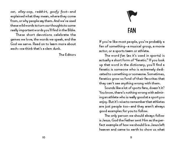 Sports Devotions for Kids - The Christian Gift Company