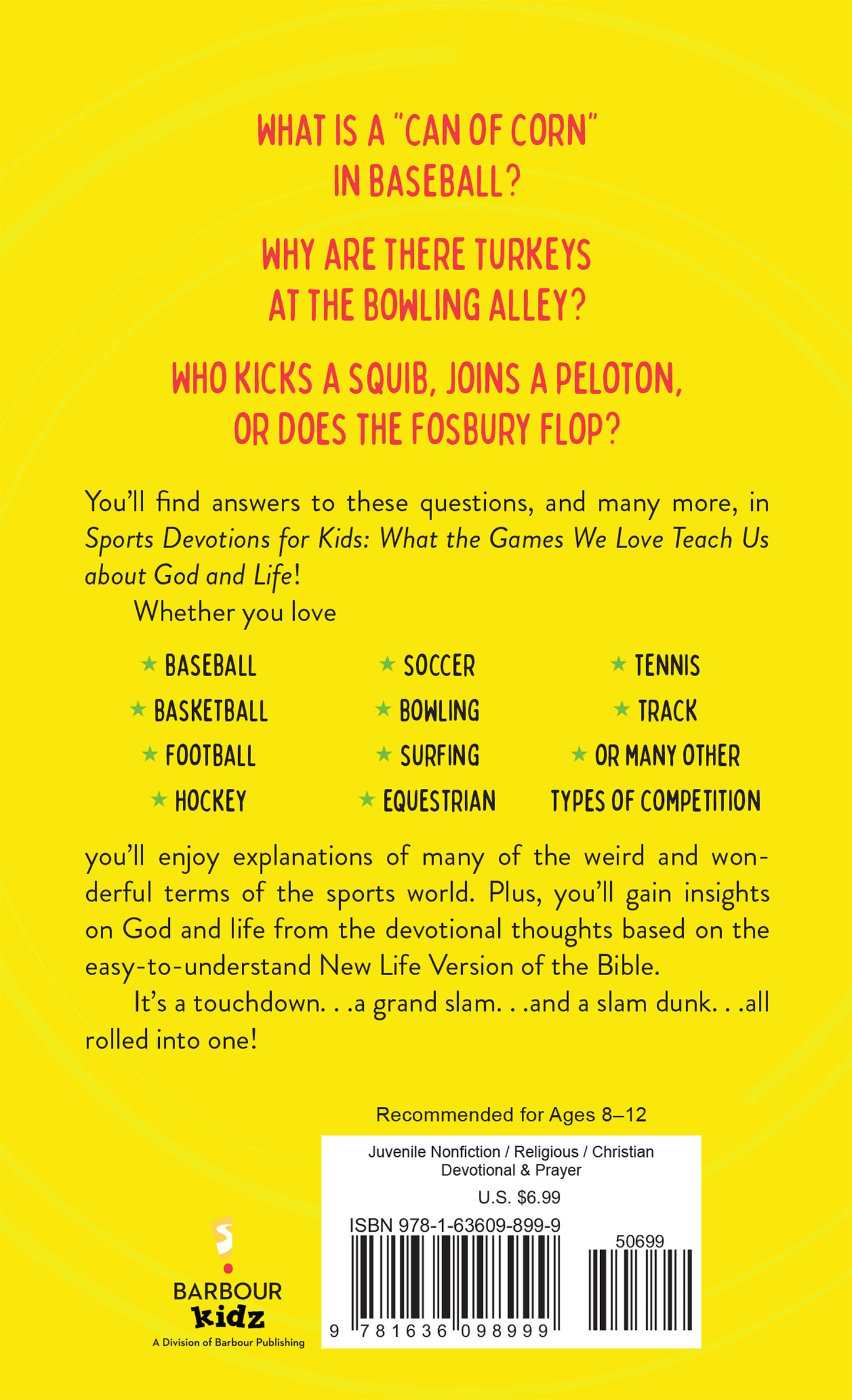 Sports Devotions for Kids - The Christian Gift Company