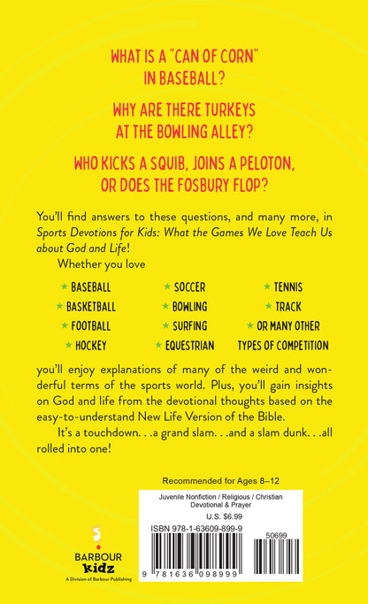 Sports Devotions for Kids - The Christian Gift Company