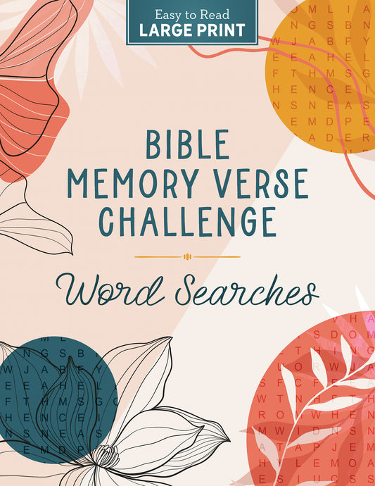 Bible Memory Verse Challenge Word Searches Large Print - The Christian Gift Company