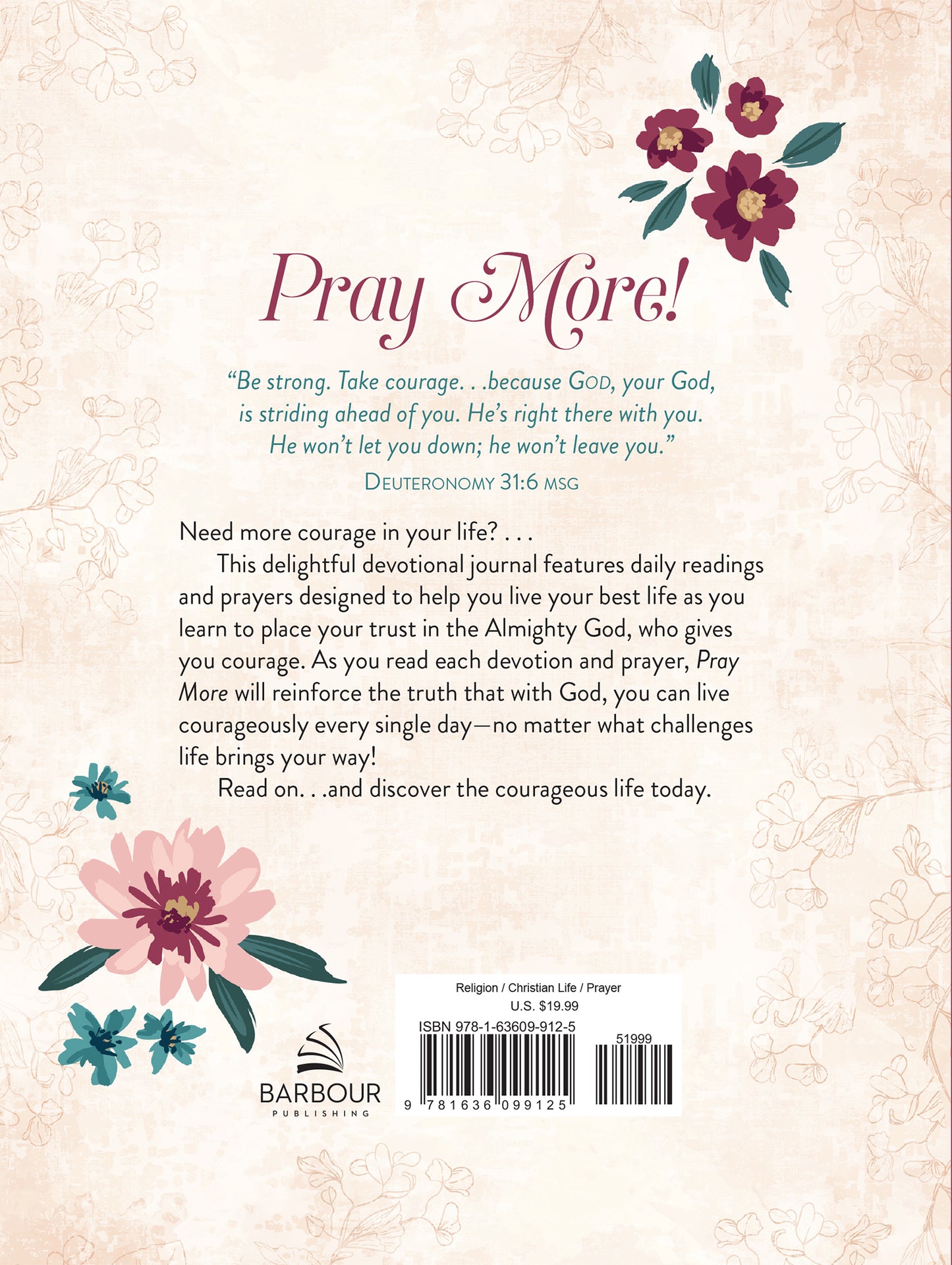 Pray More: A Daily Devotional Journal for Women - The Christian Gift Company