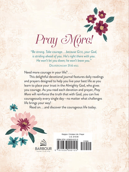 Pray More: A Daily Devotional Journal for Women - The Christian Gift Company
