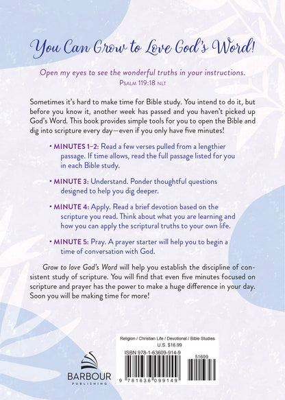 Grow to Love God's Word - The Christian Gift Company