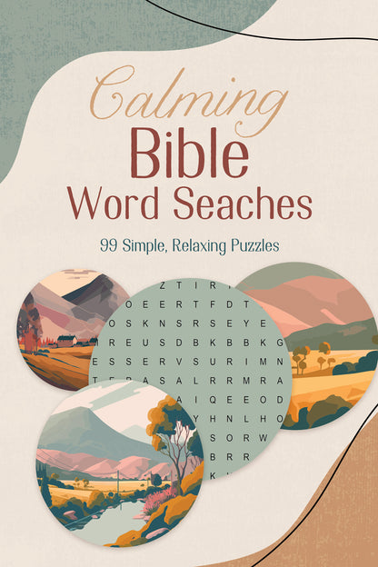 Calming Bible Word Searches - The Christian Gift Company