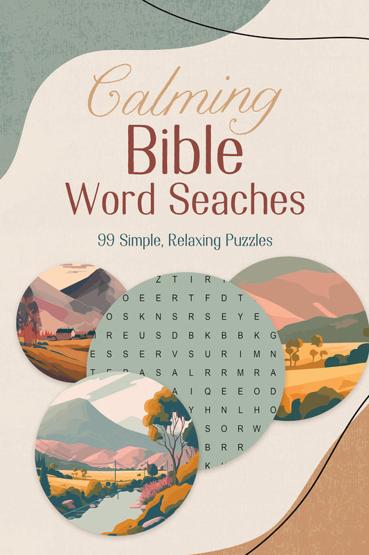 Calming Bible Word Searches - The Christian Gift Company