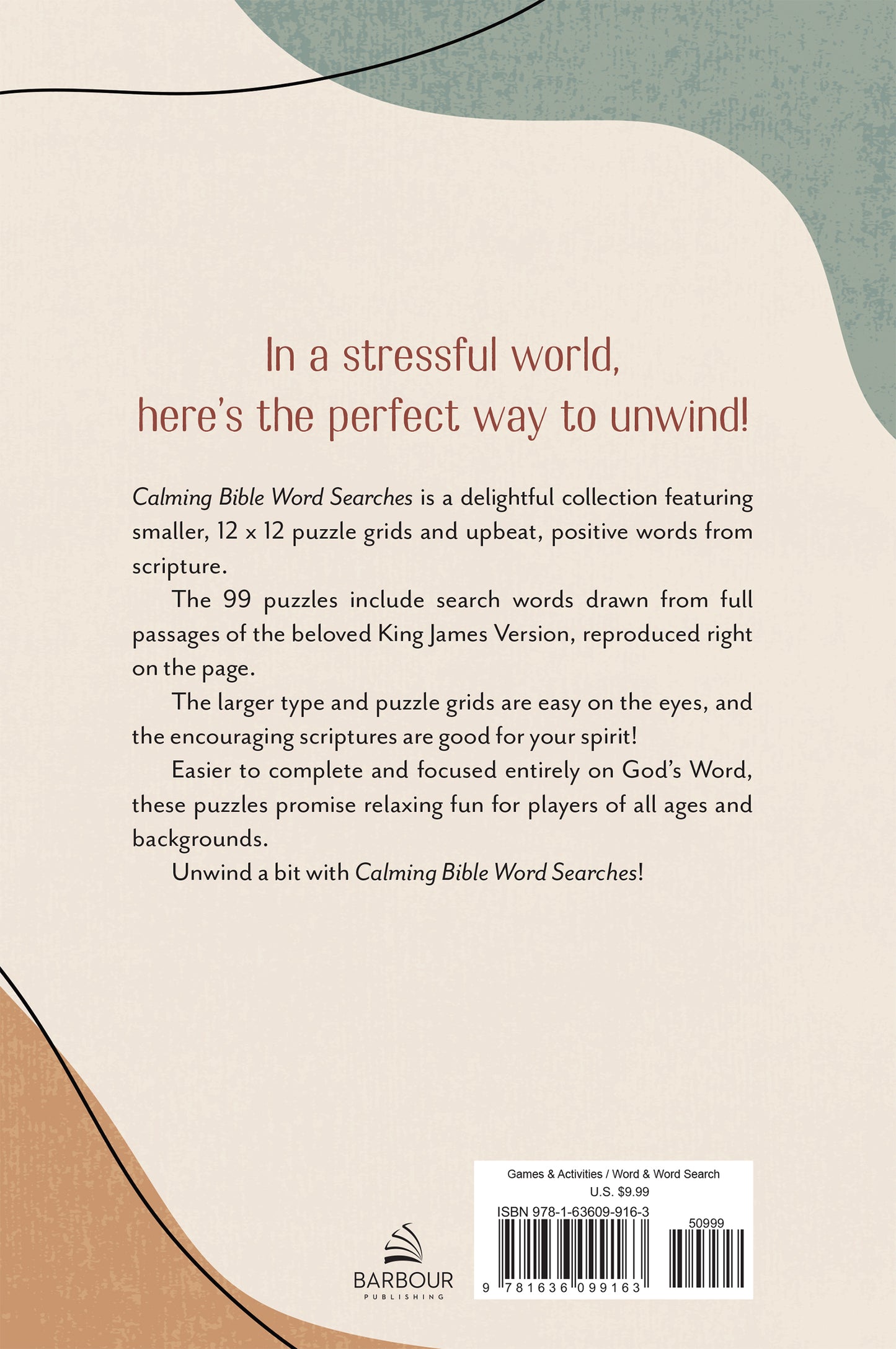 Calming Bible Word Searches - The Christian Gift Company