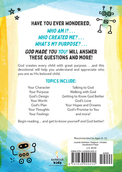 God Made You YOU! [boys] - The Christian Gift Company