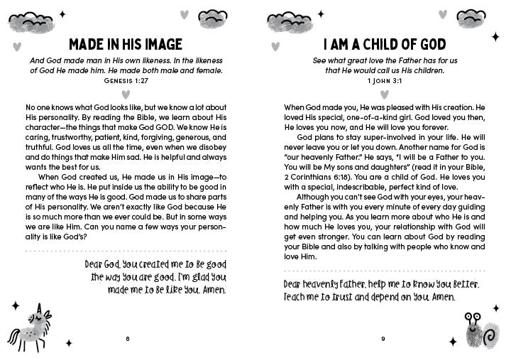 God Made You YOU! [girls] - The Christian Gift Company