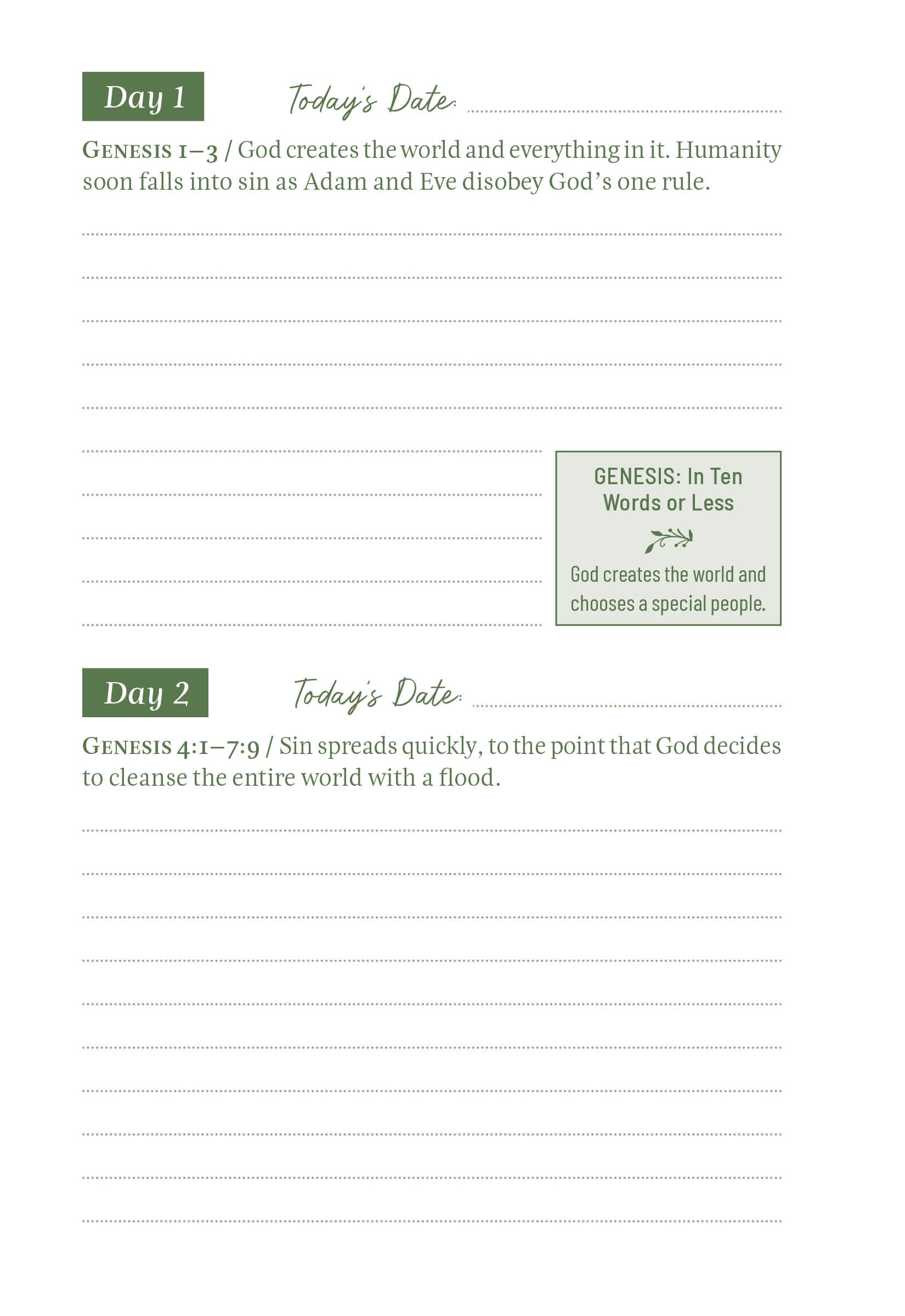 Know Your Bible Day by Day - The Christian Gift Company