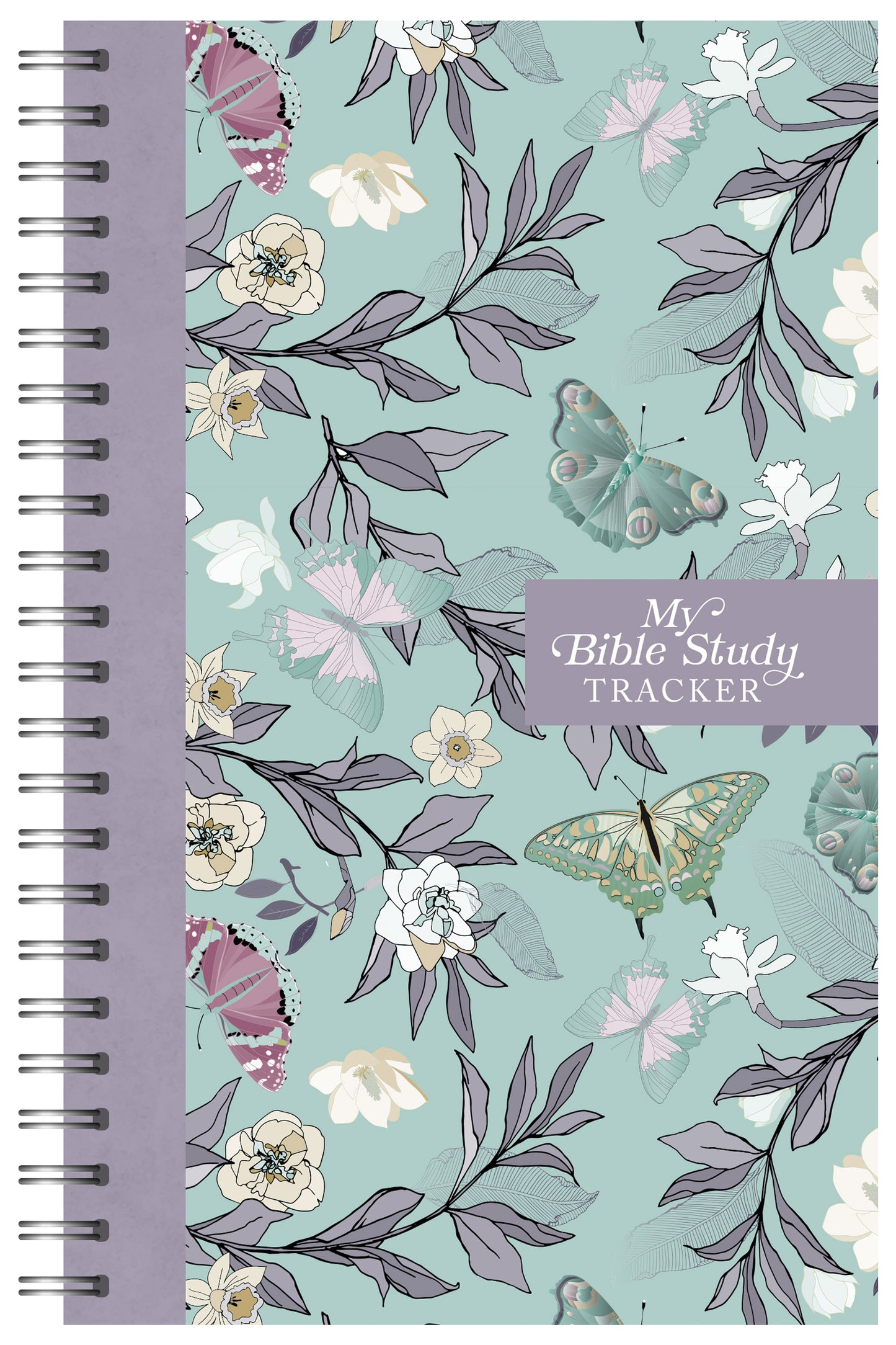 My Bible Study Tracker [Lilac Butterflies] - The Christian Gift Company