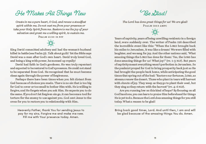 Restorative Devotions for Women - The Christian Gift Company