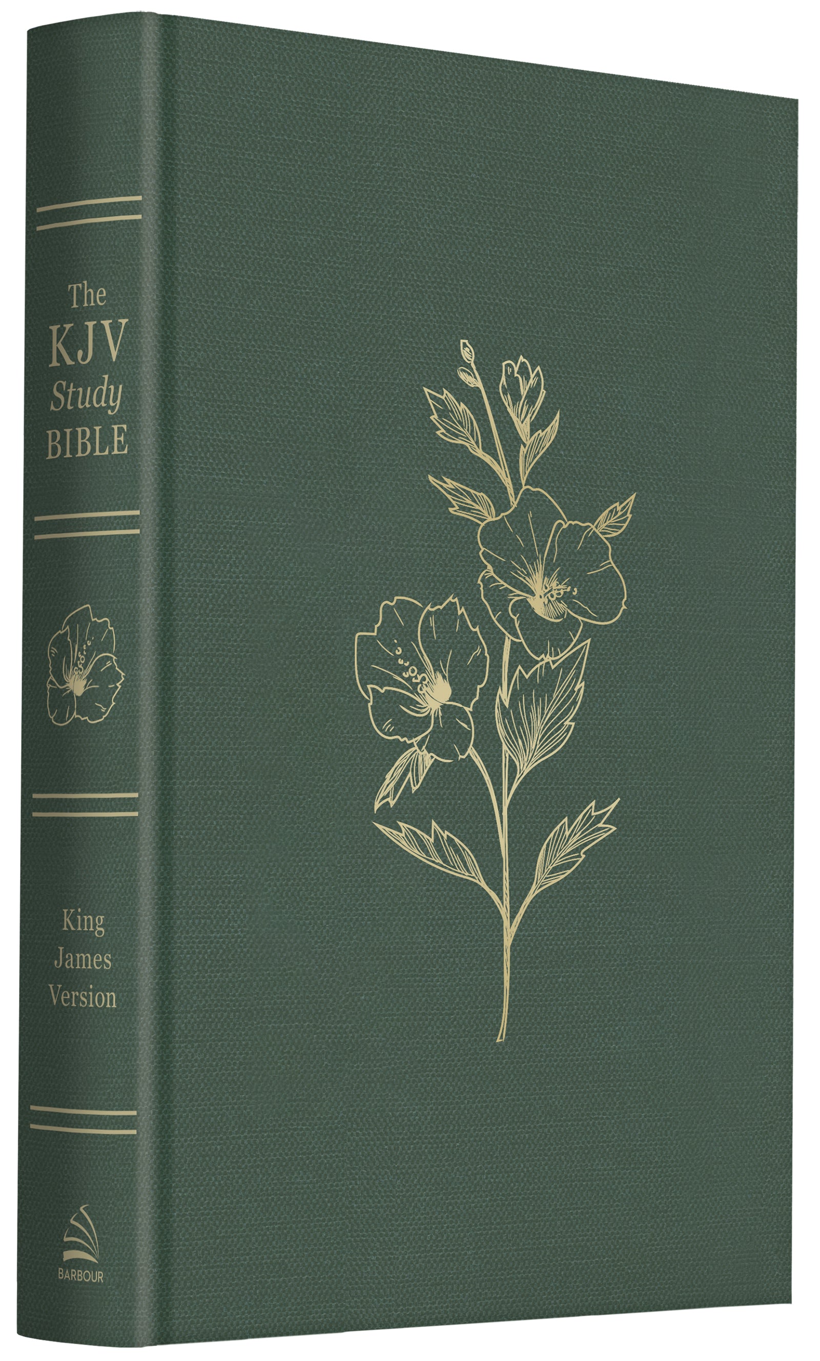 The KJV Study Bible [Sage Bouquet] - The Christian Gift Company