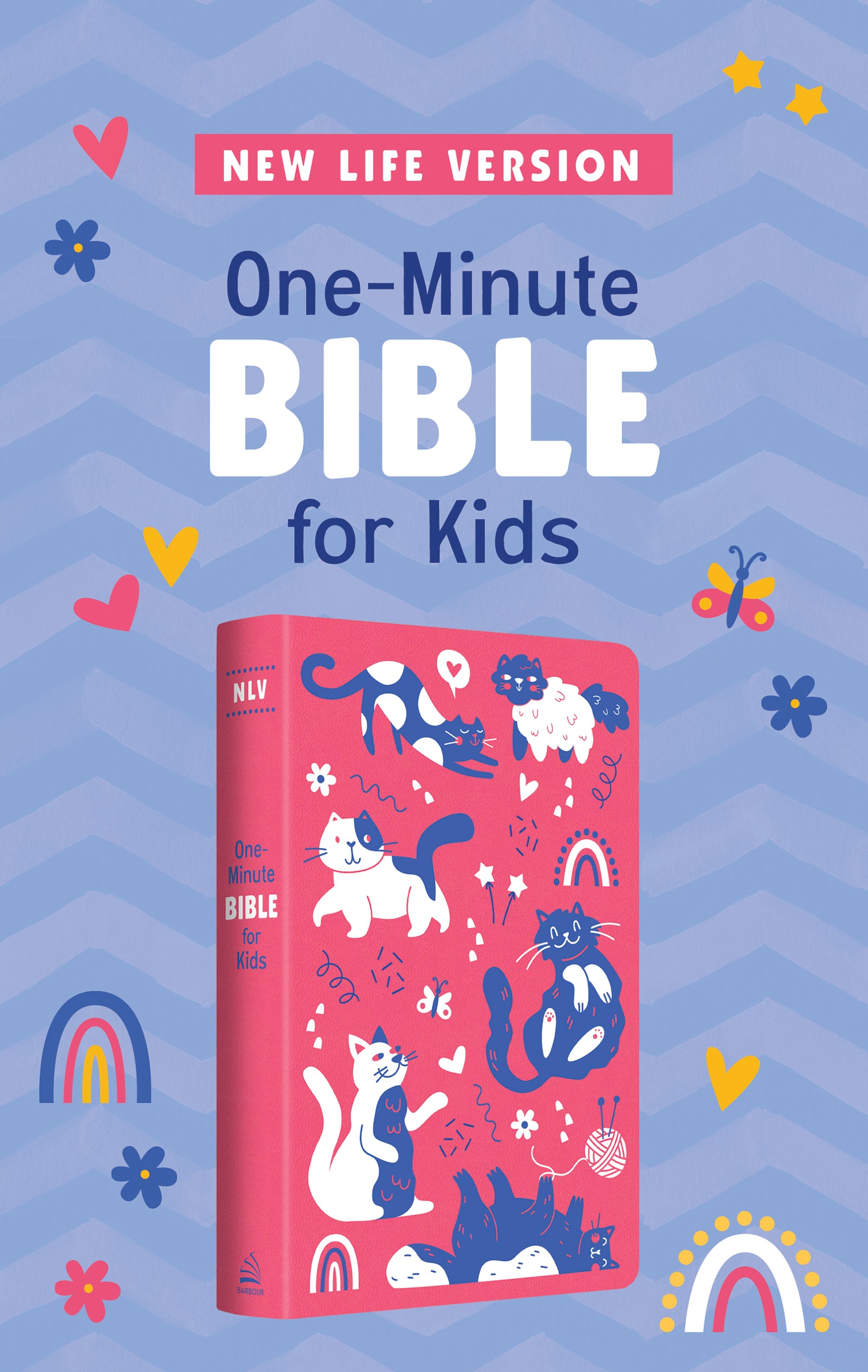 One-Minute Bible for Kids [girls' cover] - The Christian Gift Company