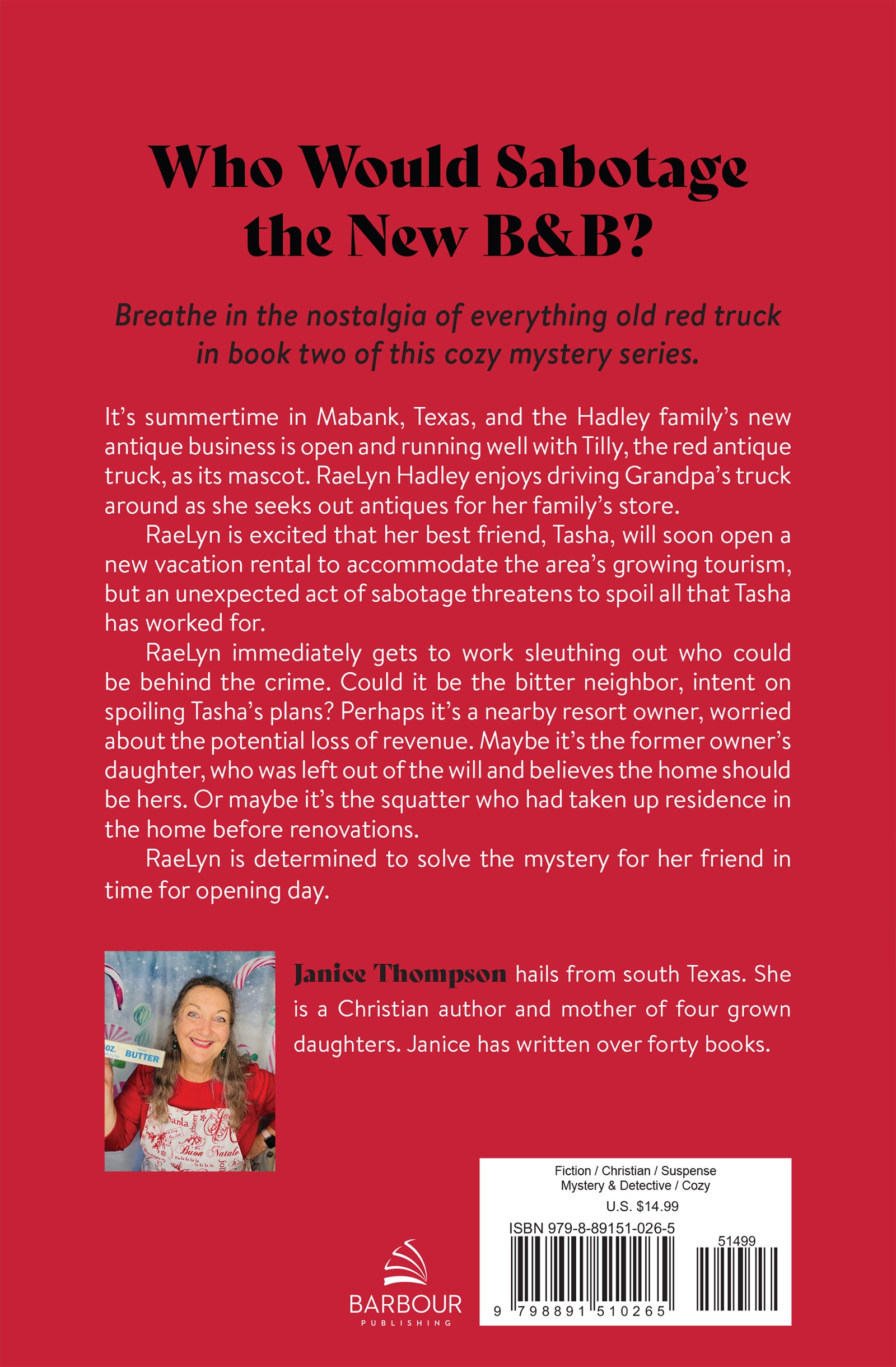 Sabotage at Cedar Creek - The Christian Gift Company