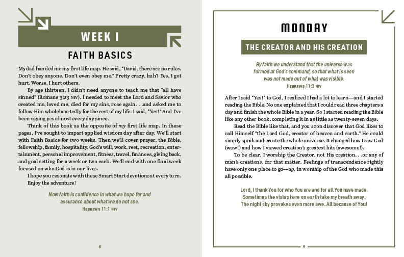 Smart Start Devotions for Young Men - The Christian Gift Company