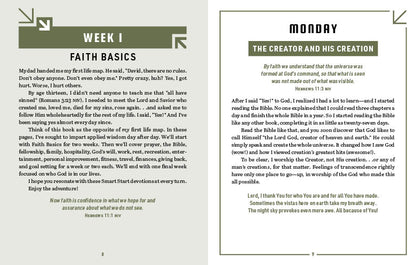 Smart Start Devotions for Young Men - The Christian Gift Company
