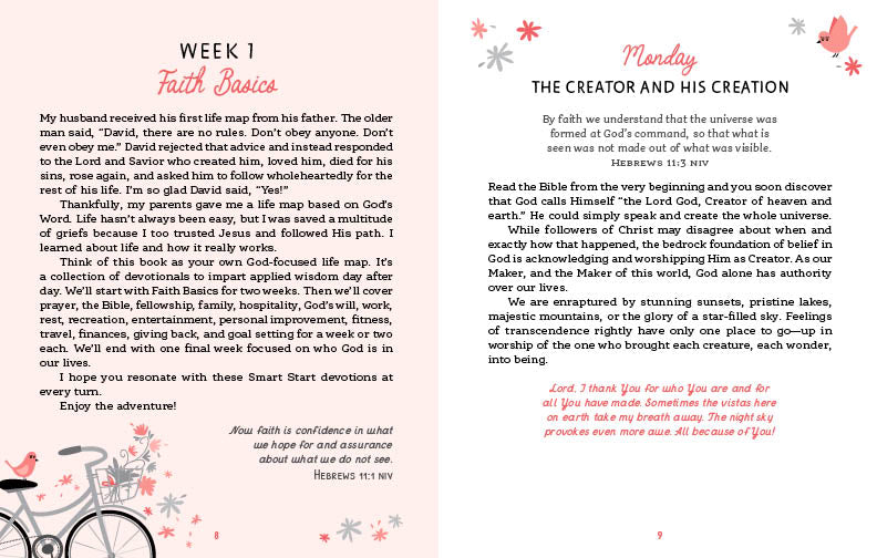 Smart Start Devotions for Young Women - The Christian Gift Company