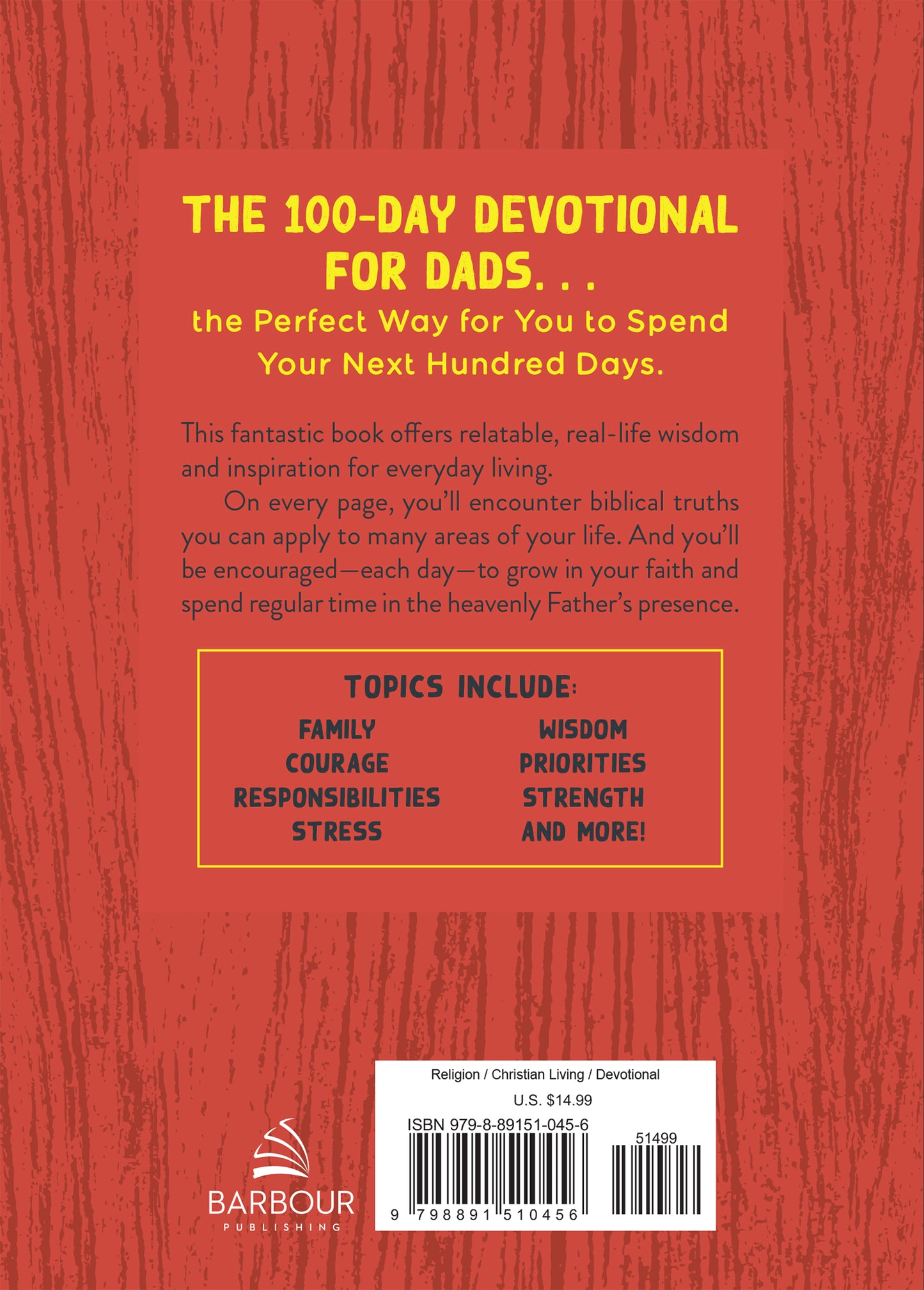 The 100-Day Devotional for Dads - The Christian Gift Company
