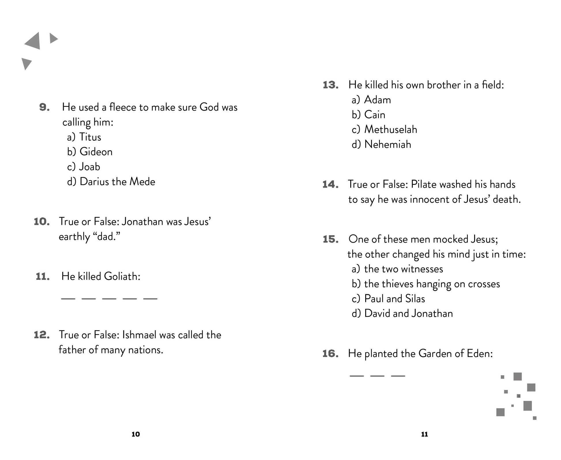 Who Did It? - The Christian Gift Company