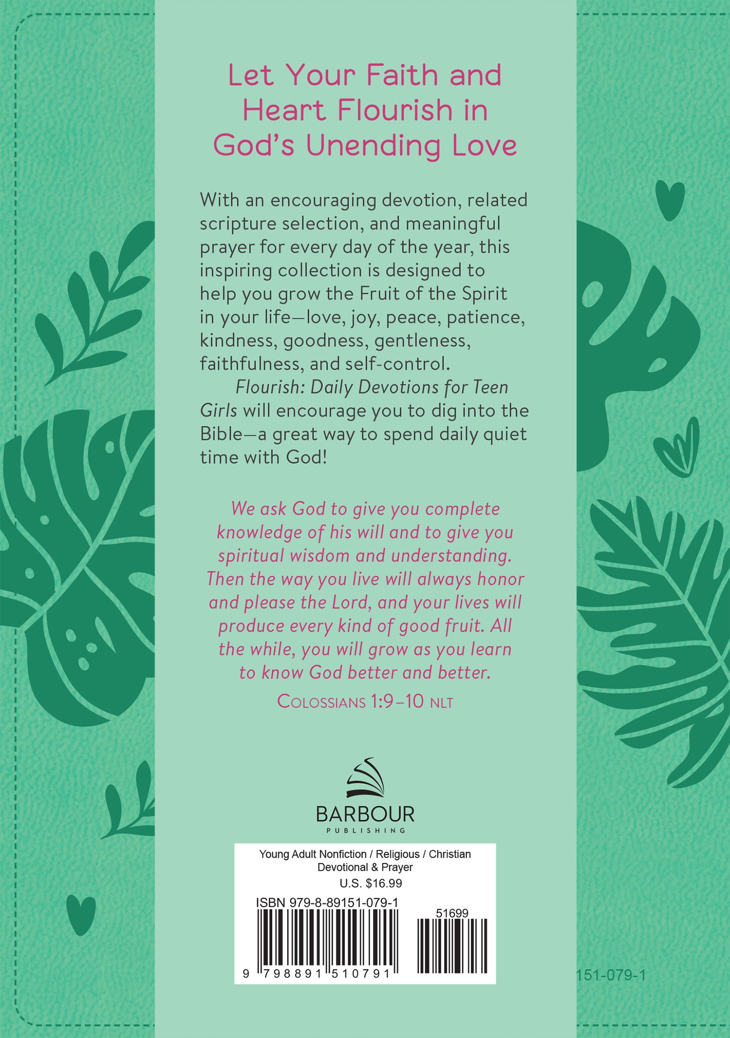 Flourish: Daily Devotions for Teen Girls - The Christian Gift Company