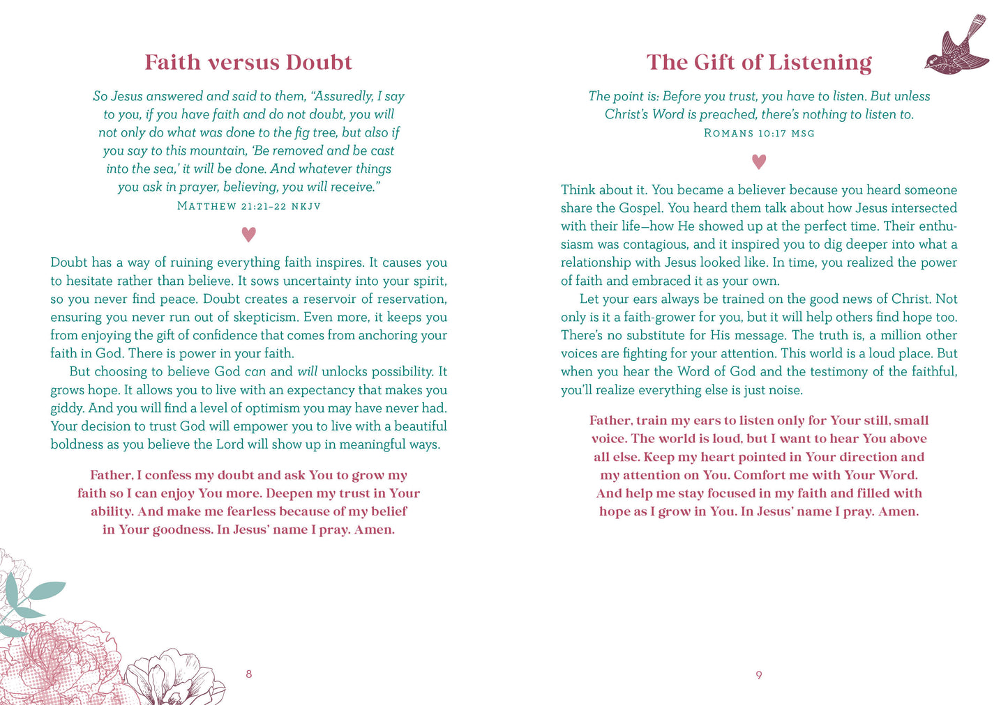 Devotions and Prayers for a God-Shaped Life - The Christian Gift Company