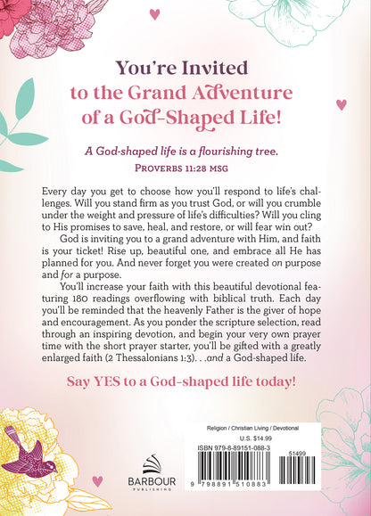 Devotions and Prayers for a God-Shaped Life - The Christian Gift Company