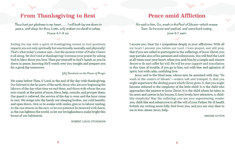 Devotions and Prayers to Rest in God's Presence - The Christian Gift Company