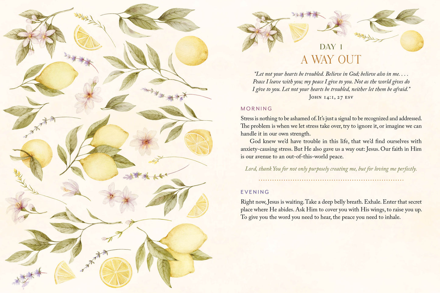 Stress Less, Pray More for Morning and Evening - The Christian Gift Company