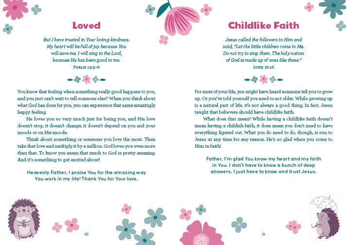 God Is So Good: Devotions and Prayers for Girls - The Christian Gift Company