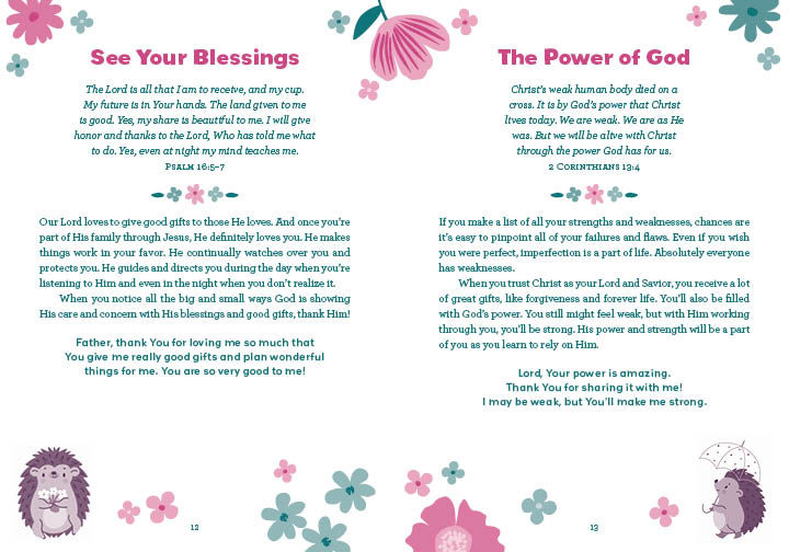 God Is So Good: Devotions and Prayers for Girls - The Christian Gift Company