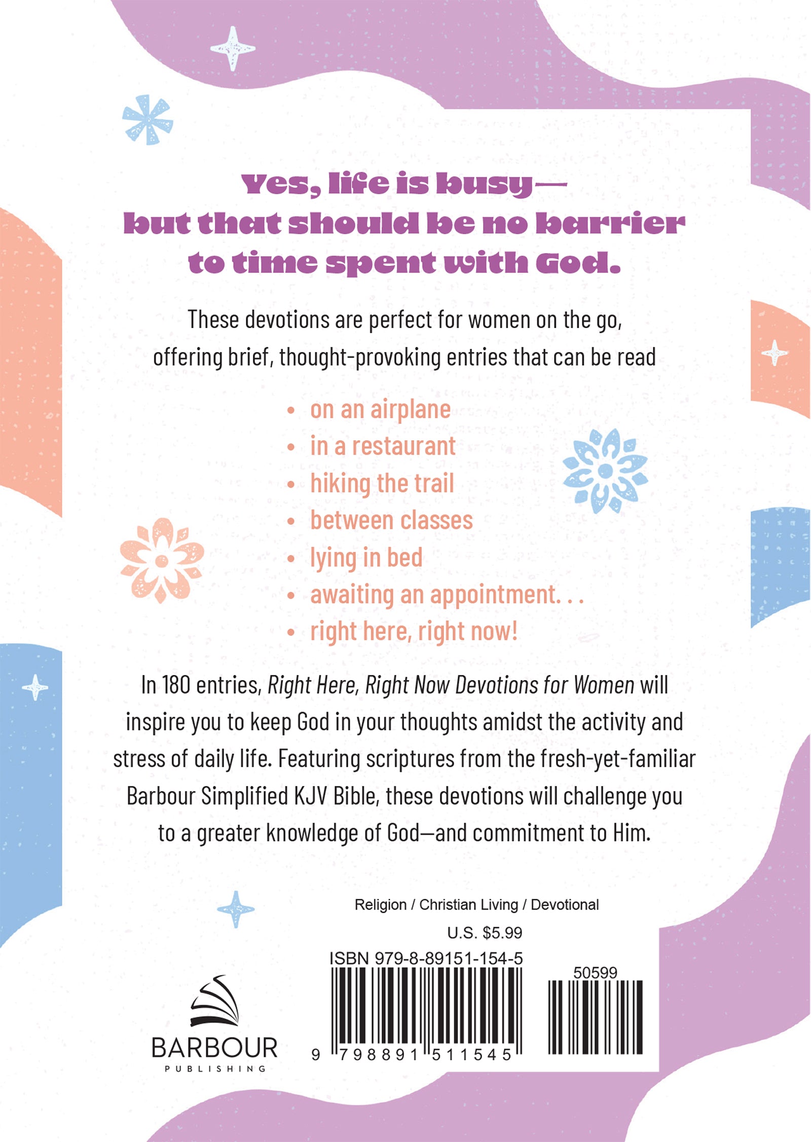 Right Here, Right Now Devotions for Women - The Christian Gift Company